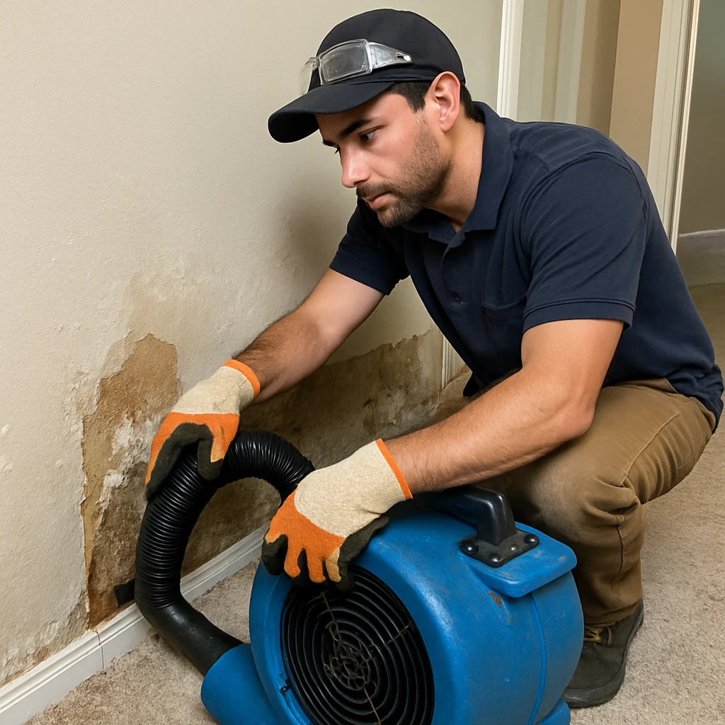 Water damage restoration